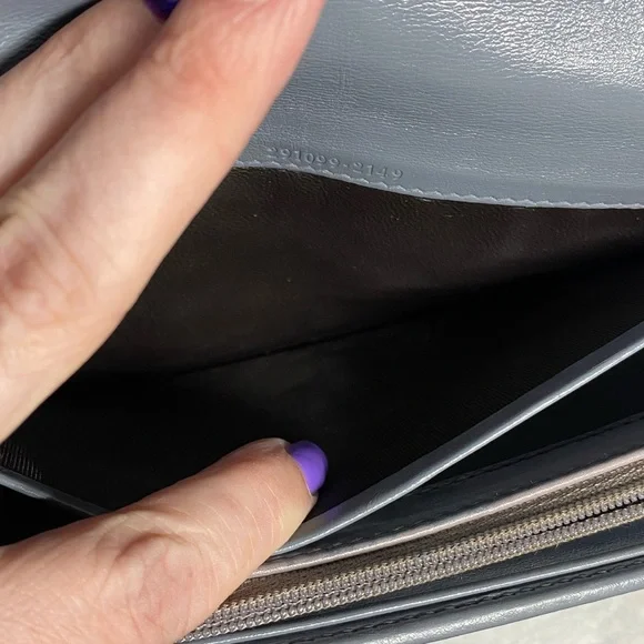 EUC Gucci Guccissima Long Wallet w/COA (Painted) - Picture 8 of 11